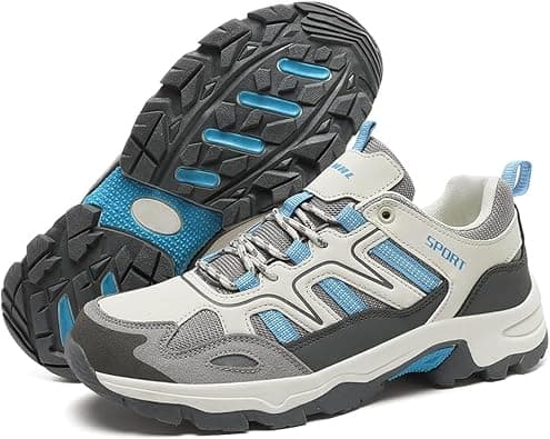 TcIFE Unisex Outdoor Hiking Shoes Lightweight Waterproof Trekking Boots | Anti-Slip Trail Running Sneakers with Breathable Mesh,Durable Mountain Climbing Footwear - Amazon.sa Price Tracker