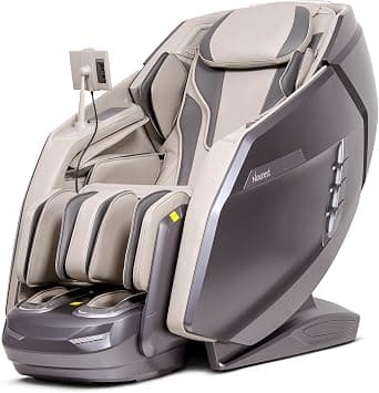 Core-D 4D Massage Chair with Dual Roller, Full Body Massage Chair with 3D Foot & Calf Rollers, Zero Gravity, Body Scanning, 56 Airbags, Graphene Heat, Voice Control & 10” Touchscreen (Beige) on Amazon.ae - Price Tracker
