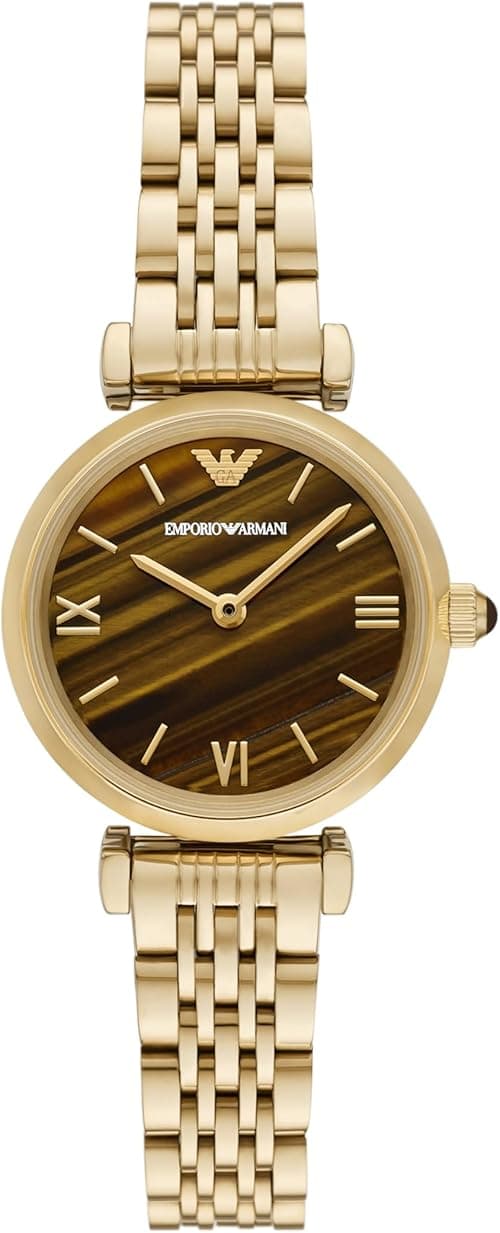 Emporio Armani Women's Two-Hand Gold-Tone Stainless Steel Watch (Model: AR11703) on Amazon.ae - Price Tracker
