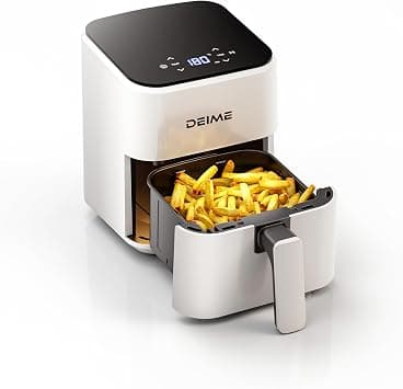 DEIME 2.5L Air Fryer, Small Digital Compact Space Saving Fryer, Cooking, Reheating, Roasting for Quick and Easy Meals, Mini Compact and Quiet, Non-stick on Amazon.ae - Price Tracker