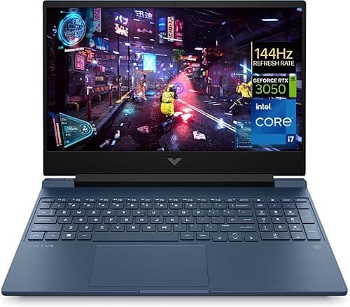 HP Victus Gaming Laptop 15-FA1072NE | 2024 Model | 15.6" FHD | Intel Core™ i7-13700H | 16GB RAM | 512GB SSD | 6GB NVIDIA GeForce RTX 3050 | Win11 | Performance Blue | Device | En/Ar KB | UAE Version on Amazon.ae - Price Tracker
