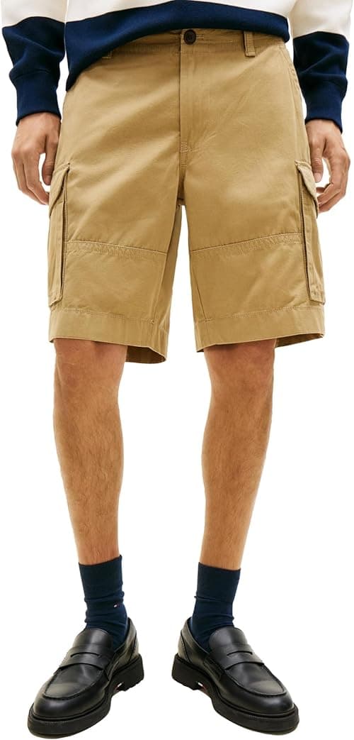 Tommy Hilfiger Men's 6 Pocket Stretch Cotton Cargo Shorts on Amazon.ae - Price Tracker