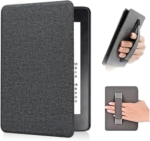 Case for 7-inch 12th Kindle Paperwhite, Signature Edition and Kindle Colorsoft. TPU Cover with Cloth Texture and Hand Belt, Double-Sided Magnetic Shell with Wake-up/Sleep Function on Amazon.ae - Price Tracker