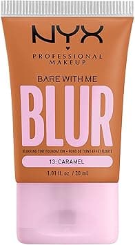 NYX PROFESSIONAL MAKEUP Bare With Me Blur, Skin Tint Foundation with Matcha, Glycerin & Niacinamide - Caramel on Amazon.ae - Price Tracker
