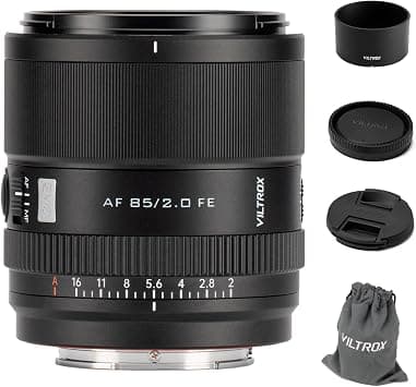VILTROX AF 85mm F2.0 EVO Lens for Sony E-Mount, Prime Wide Angle Lens for Sony e Mount a7cr a7cii a7c a6700 zv-e100 a6600 a6400 a7iv a7iii (for Sony E) على Amazon.ae - متتبع الأسعار