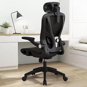 Black Mesh Office Chair Ergonomic Desk Chair, Comfortable Gaming Chair, 330 LBS Home Mesh Office Desk Chairs with Wheels, High Back Office Chair for Long Hours on Amazon.ae - Price Tracker