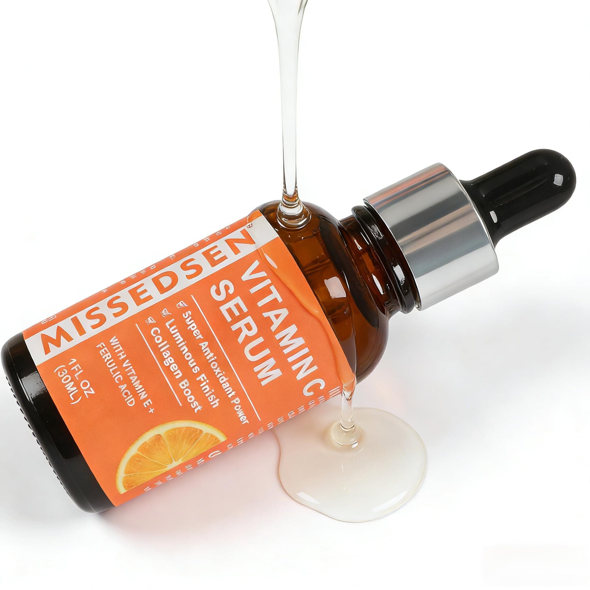 Vitamin C Serum for Face with Vitamin E & Ferulic Acid, Smoothes Wrinkles,Improves Elasticity,Firms Skin 1 Oz for Face Care, Daily Use on Amazon.ae - Price Tracker
