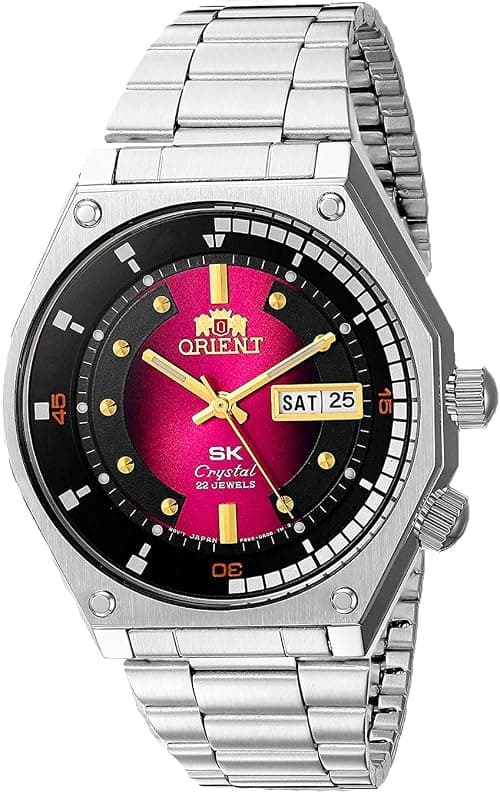 Orient Men's 'SK Diver Retro' Japanese Automatic/Hand Winding Stainless Steel Sports Watch على Amazon.ae - متتبع الأسعار