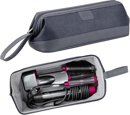BUBM Portable Travel Storage Bag Compatible with Dyson Supersonic Hair Dryer/Dyson Airwrap Styler/Dyson Corrale hair Straightener,Black on Amazon.ae - Price Tracker