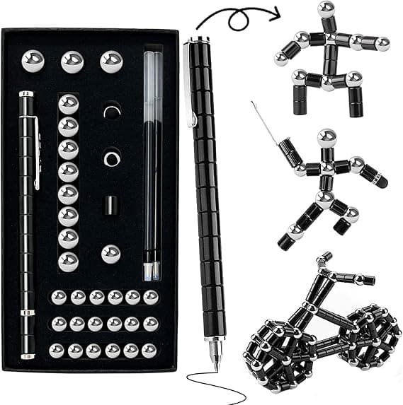 Fidget Pen Toys For Ages 8-13 - Magnetic Pen Magnets For Kids - Teen Girl Boy Gift Trendy Stuff - Gift For Teenage Boys Girls - Cool Things Toy For Boy Age 8-12 - Gift For 10 11 12 13 14 Year Old Girl on Amazon.ae - Price Tracker