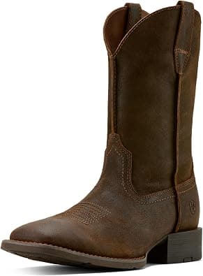 Ariat Rambler Western Boot – Men’s Leather, Square Toe, Western Boots, One size على Amazon.ae - متتبع الأسعار
