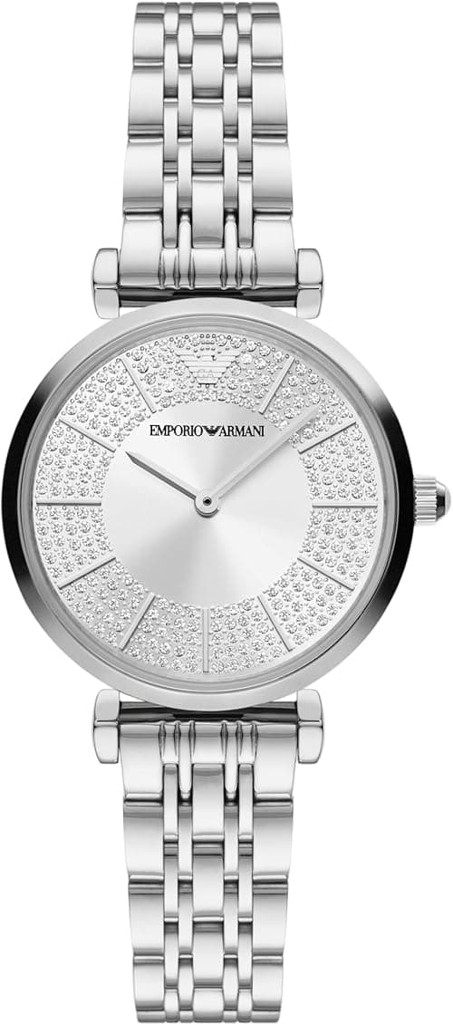 Emporio Armani Women's Dress Watch with Stainless Steel Band on Amazon.ae - Price Tracker