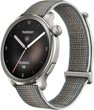 Amazfit Balance 46mm Smart Watch, NFC Contactless Payment, AI Fitness Coach, 14-Day Battery Life, Sleep & Health Monitoring, GPS, 150+ Sports Modes, Bluetooth Calls, AMOLED Screen for Android & iPhone on Amazon.sa - Price Tracker