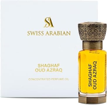 Swiss Arabian Shaghaf Oud Azraq Perfume Oil 12ml on Amazon - Best Deal Finder