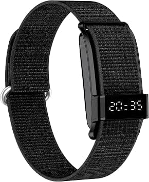 Porodo Trackfit Pro Smart Bracelet Fitness Tracker, Fitness Wearable with Heart Rate, Activity & Sleep Tracker, App Support, 10 Days Working Time, No Subscription Needed, Water Resistant, Black على Amazon.ae - متتبع الأسعار