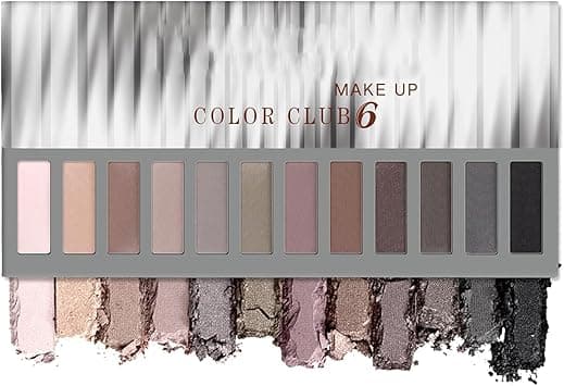 Eyeshadow Makeup Palette Kit, 12 Color Nude Eye Shadow Set, Neutral Matte Shimmer Eye Makeup Pallet, Highly Pigmented Long Lasting Waterproof on Amazon.ae - Price Tracker