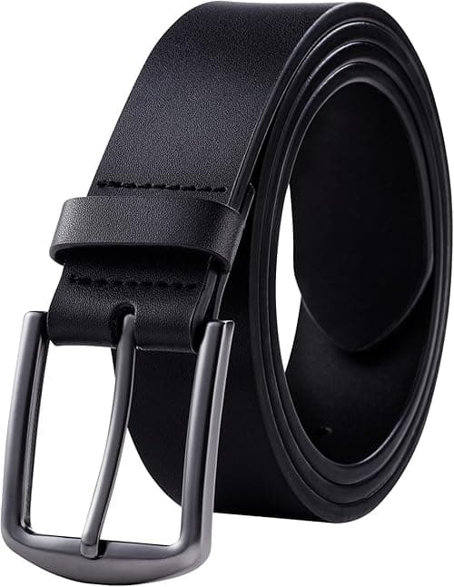 KM Legend mens Leather - Classic & Fashion for Work Business and Casual Belt (pack of 1) on Amazon.ae - Price Tracker
