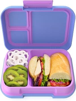 Bentgo® Pop - Leak-Proof Bento-Style Lunch Box with Removable Divider for 3-4 Compartments - Perfect for Kids 8+ and Teens, Microwave/Dishwasher Safe, BPA-Free & Sustainable (Periwinkle/Pink) | For Kids Ages 8+ & Teens, 5-Cup Capacity, Removable Divider, Microwave & Dishwasher Safe, BPA-Free (Periwinkle/Pink) on Amazon.ae - Price Tracker
