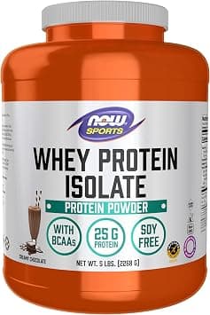 Now Foods, Sports, Whey Protein Isolate, Creamy Chocolate, 5 lbs (2268 g) on Amazon.sa - Price Tracker
