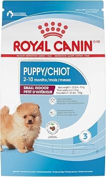 Royal Canin Size Health Nutrition Small Indoor Puppy Dry Dog Food, 2.5 lb bag - متتبع أسعار Amazon.sa