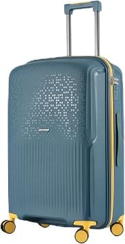 Neon X PP Hard Shell 24 Inch Luggage Peacock Blue, Medium Check-In Trolley Suitcase with Lightweight Design, Spinner Wheels, Secure Lock and 2 Year Warranty on Amazon - Best Deal Finder