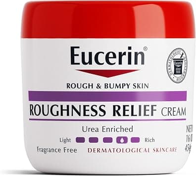 Eucerin Roughness Relief Cream, Fragrance Free Body Cream for Dry Skin, 16 Oz Jar on Amazon.ae - Price Tracker