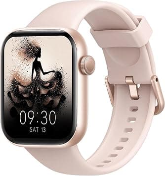 Smart Watches for Men Women, Fitness Tracker with Heart Rate Sleep Monitor, Gift for Dad Mom Couples IP68 Compatible with Android iOS Pink on Amazon.sa - Price Tracker