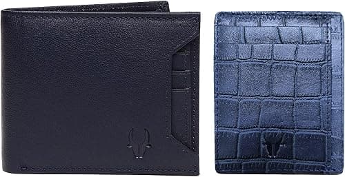 WildHorn® RFID Protected Genuine Leather Wallet for Men's على Amazon.ae - متتبع الأسعار