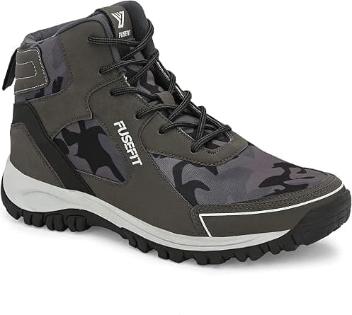 Fusefit Men's BLACK BURN FF Outdoor hiking shoes on Amazon.ae - Price Tracker