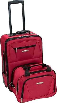 Rockland Fashion Softside Upright Luggage Set - Amazon.sa Price Tracker