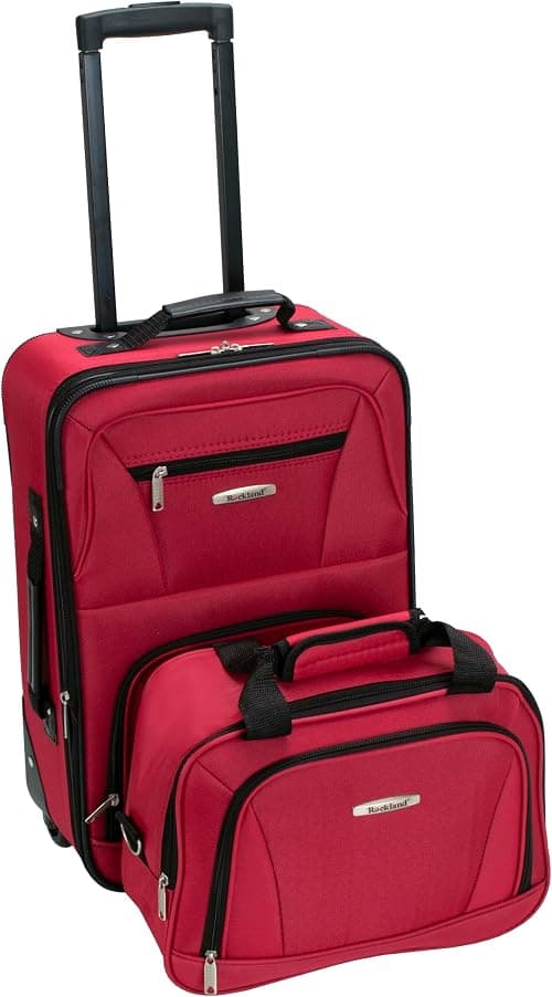Rockland Fashion Softside Upright Luggage Set on Amazon.sa - Price Tracker