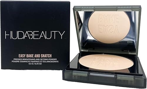 Huda Beauty Easy Bake & Snatch Pressed Brightening and Setting Powder, Peach Pie, 8.5g on Amazon.ae - Price Tracker