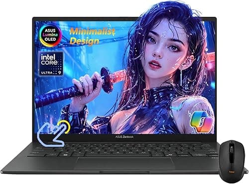 ASUS Zenbook 14" OLED Touchscreen Laptop, WUXGA, Intel Core Ultra 9 285H up to 5.4GHz, Intel Arc GPU, Copilot, Thunderbolt 4, Wi-Fi 7, Win11H, with Wireless Mouse (32 on Amazon.ae - Price Tracker