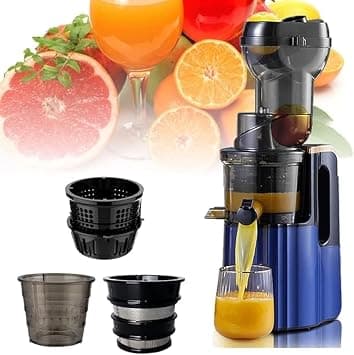 Heavy Duty Cold Press Juicer – Silent & Powerful Slow Juicer for Fruits & Vegetables Juicer & blender | Slow Masticating Juicer and Easy to Clean Cold Pressed Juicer Machine on Amazon.ae - Price Tracker