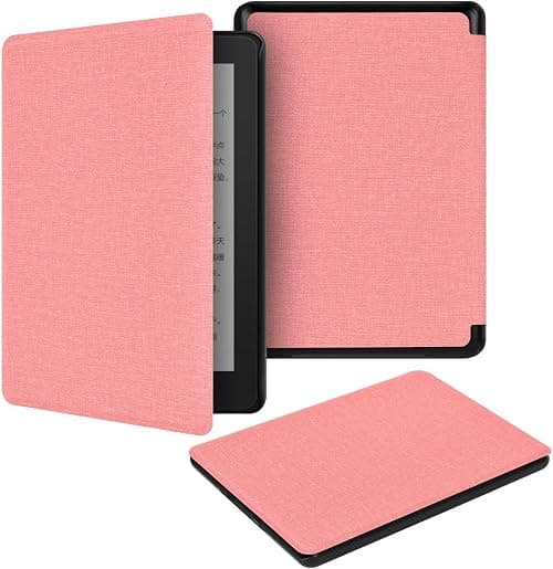 Vurtboly Case Compatible with Kindle Paperwhite 12th Gen 2024 7inch and Colorsoft 7inch 2025, PU Leather Lightweight Shell Cover with Auto Sleep Wake Feature for Kindle Paperwhite 2024 (Pink) on Amazon.ae - Price Tracker
