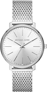 Michael Kors MK4595 - Pyper Three-Hand Stainless Steel Watch, Two-Tone Gold/Silver, One Size, MK4595 - Pyper Three-Hand Stainless Steel Watch - متتبع أسعار Amazon.sa