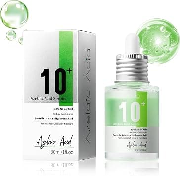Azelaic Acid 10+ Hyaluronic Serum, 30 ml Facial Serum for Sensitive Skin, Hyaluronic Acid, Niacinamide, Natural Colour, Invisible Anti-Redness Protection, Soothed Skin (30 ml / 1.01 fl oz.) on Amazon.ae - Price Tracker