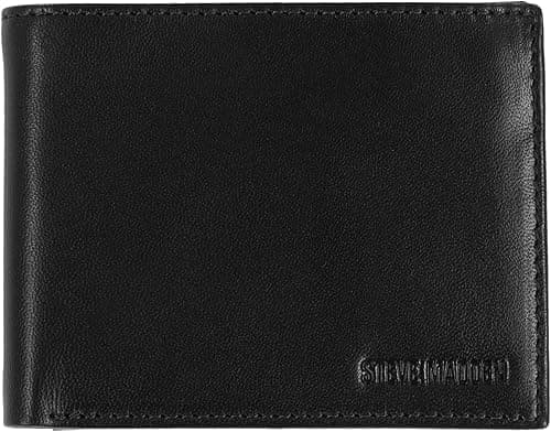 Steve madden Leather Rfid Blocking Wallet With Extra Capacity Id Window on Amazon.ae - Price Tracker