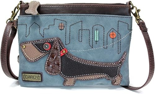 CHALA Mini Crossbody Handbag, Multi Zipper, Pu Leather, Small Shoulder Purse Adjustable Strap on Amazon.ae - Price Tracker