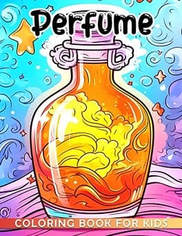 Perfume Coloring Book For Kids: 40 premium pictures of children's perfume for relaxation and stress relief. on Amazon.ae - Price Tracker