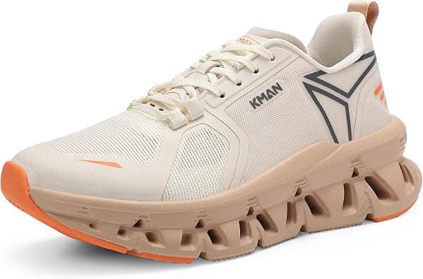 KMAN Mens Running Non Slip Shoes Athletic Gym Workout Sneakers Comfortable Walking Outdoor Trainer Sizes 41-46 on Amazon.ae - Price Tracker