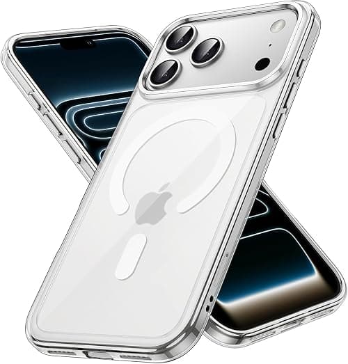 iPhone 17 Pro Case, Compatible with MagSafe Accessories, TPU, Military-Grade Drop Protection, Shock-Absorbing Air Guard Corners, Hybrid Series, Clear (iPhone 17 Pro) on Amazon.ae - Price Tracker