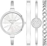 Anne Klein Women's Bangle Watch and Bracelet Set - Amazon.ae Price Tracker