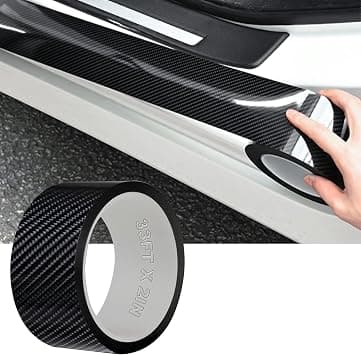 MYFAMIREA Car Door Edge Guards Carbon Fiber, 5D Gloss Black Vinyl Automotive Entry Sill Protector Wrap Film, Universal Self-Adhesive Auto Door Trim Strips Anti-Collision (33Ft x 2In) on Amazon.ae - Price Tracker
