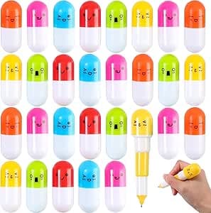 Party Favors for Kids, 24pcs Ballpoint Pens for Teens Adults, Party Favors Goodie Bag Stuffers,Bulk Toys for School Classroom Prizes Birthdays Gift Boys and Girls on Amazon.ae - Price Tracker