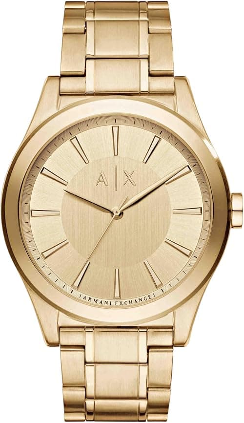 Armani Exchange Men's Stainless Steel Three Hand Watch 44mm Case Size on Amazon.ae - Price Tracker