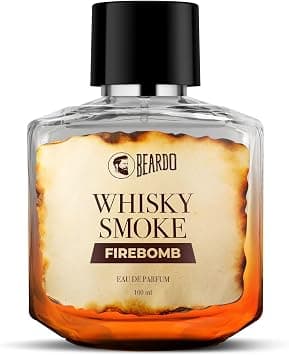 Beardo Whisky Smoke Firebomb Perfume For Men, 100Ml | Spicy, Woody Scent Long Lasting Mens Best Date Night Eau De Parfum Men Gift Friends على Amazon.ae - متتبع الأسعار