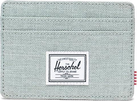 Herschel Wallet Charlie Cardholder, 30065-06569, Iceberg Green Crosshatch on Amazon.ae - Price Tracker