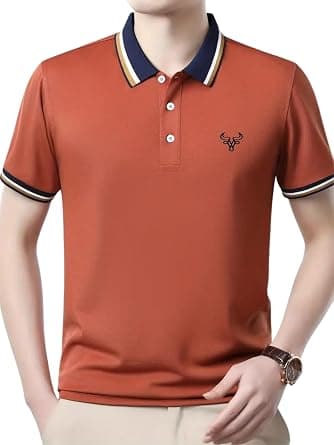 Lymio Polo T Shirt for Men || Men Casual T-Shirt || Polo on Amazon.ae - Price Tracker