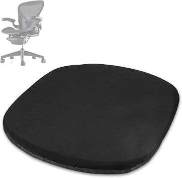 Seat Cushion for Herman Miller Aeron Chair, Natural Latex Ergonomic Office Chair Cushion, Soft and Comfortable Seat Mat(Fit A/B/C Size ) Black on Amazon.ae - Price Tracker